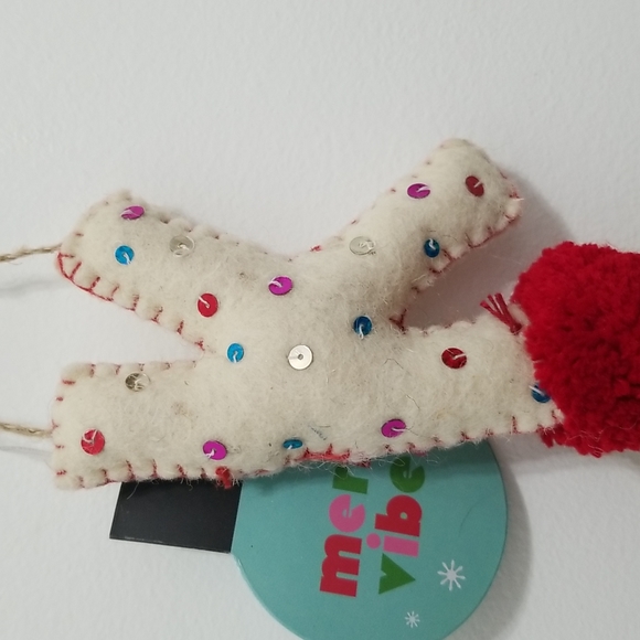 NWT Handcrafted Letters K Tree Ornament - Picture 2 of 6